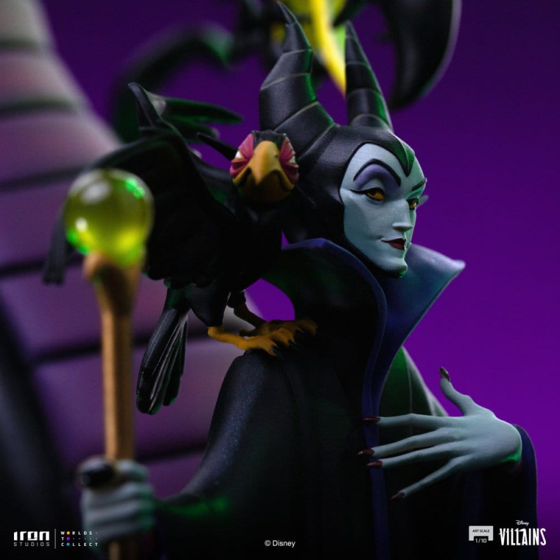 Disney Villains Art Scale Statue 1/10 Maleficent 40 cm 3