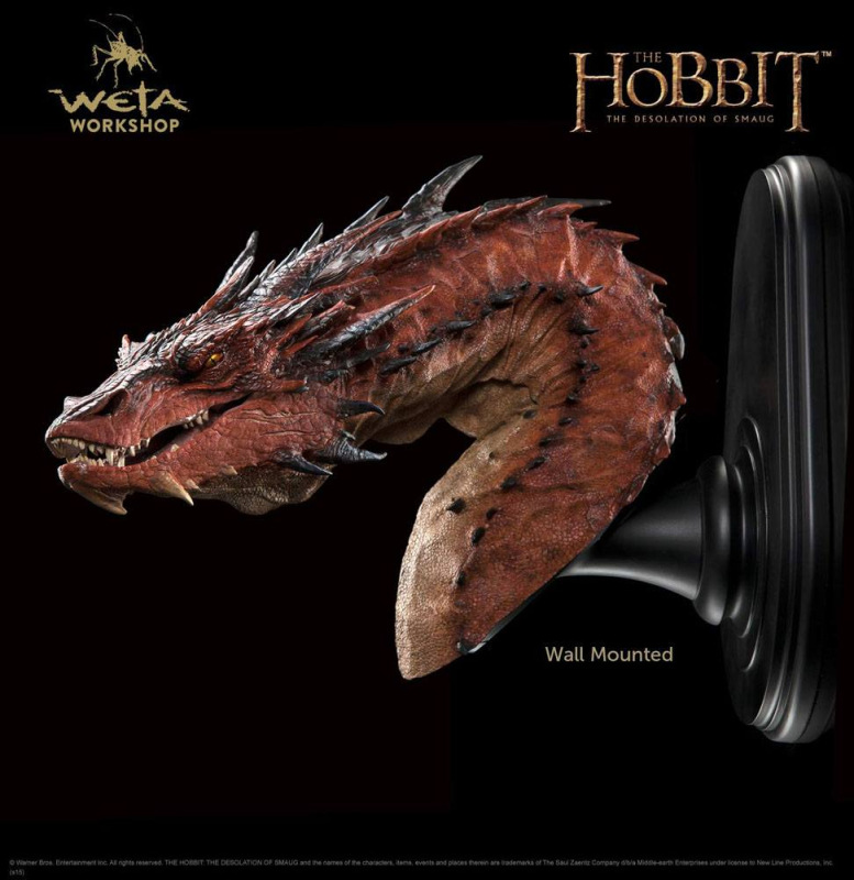 The Hobbit The Desolation of Smaug Bust Smaug 36 cm 3