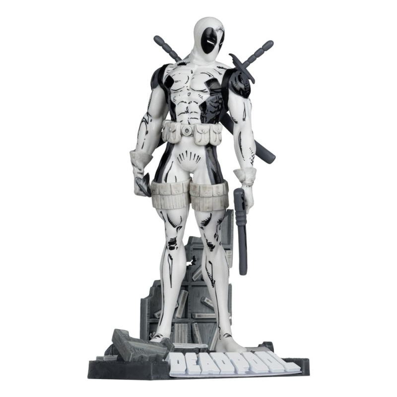 Marvel Collection PVC Statue 1/10 Deadpool (The New Mutants #98) (Line Art) (Gold Label) 17 cm 5