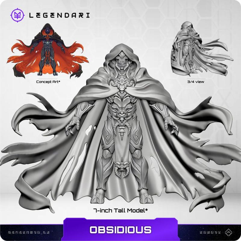 Legendari Actionfigur 1/10 Obsidious 18 cm