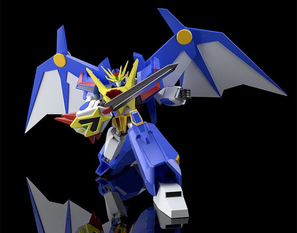 Absolutely Invincible Raijin-Oh Moderoid Plastic Model Kit Bakuryu-Oh 16 cm 9