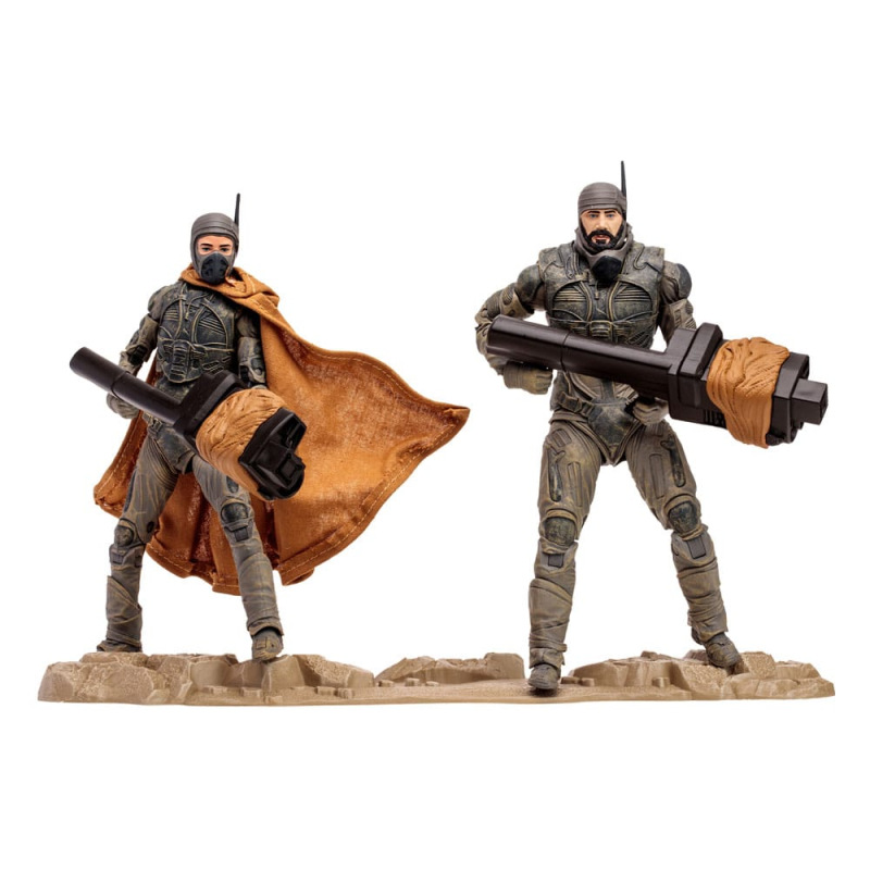 Dune: Part Two Action Figure 2-Pack Stilgar & Shishakli (Gold Label) 18 cm 1