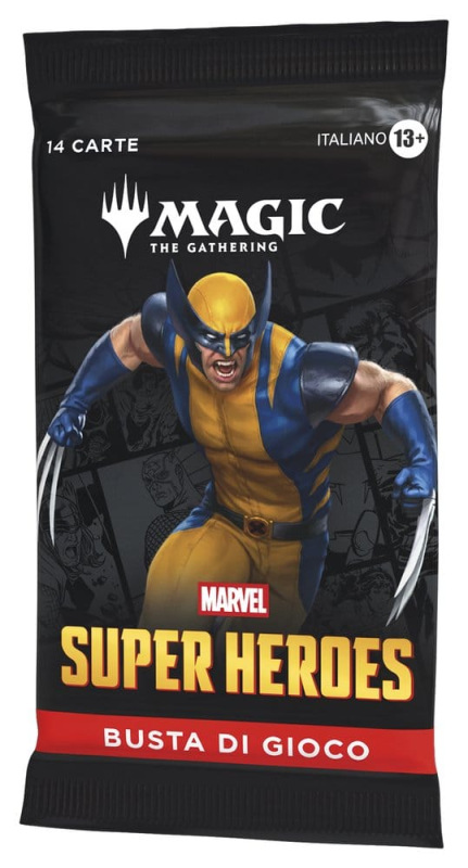 Magic the Gathering Marvel Super Heroes Play Booster Display (30) italian 6