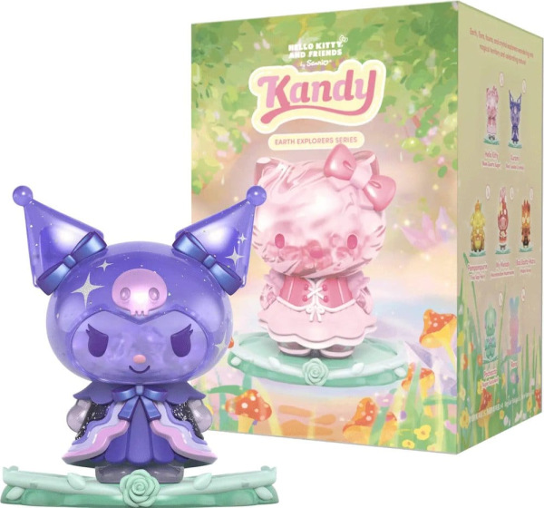 Sanrio Earth Explorer Series Kandy 4 inch Vinyl Figure Blind Box Display (6) 6