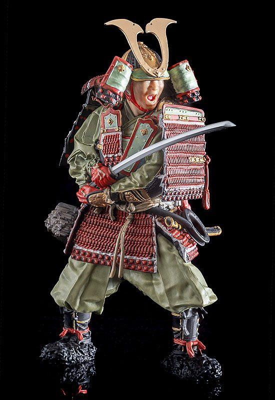 PLAMAX Plastic Model Kit 1/12 Kamakura Period Armored Warrior (re-run) 13 cm