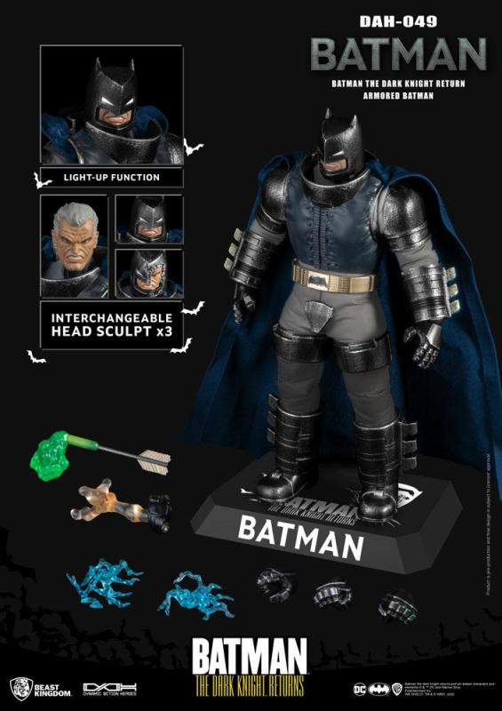 Batman The Dark Knight Returns Dynamic 8ction Heroes Action Figure 1/9 Armored Batman 21 cm 7