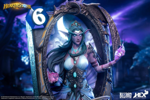 Hearthstone 3D Art Frame Statue Tyrande Whisperwind 31 cm 7