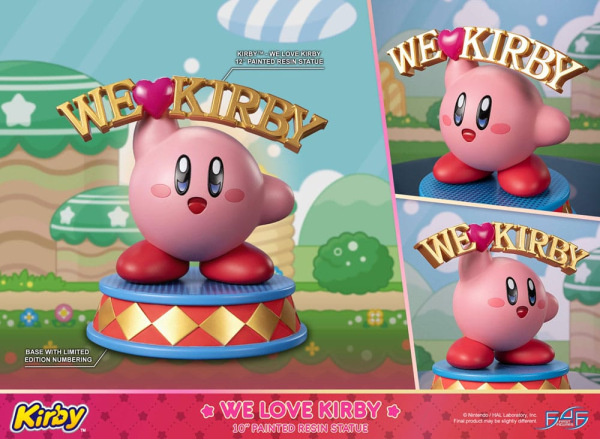 Kirby Statue We Love Kirby 24 cm 8