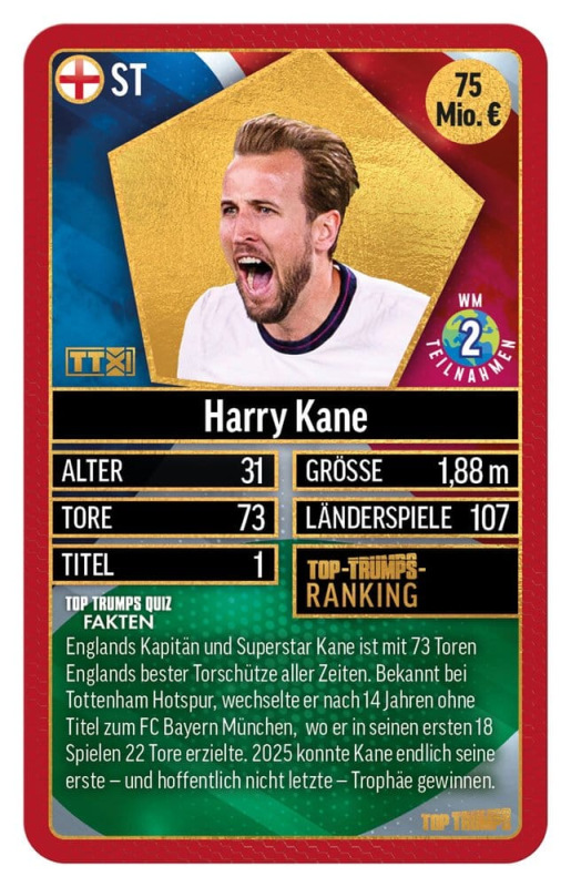 World Football Stars Card Game 200 Pack 1 *German Version* 1