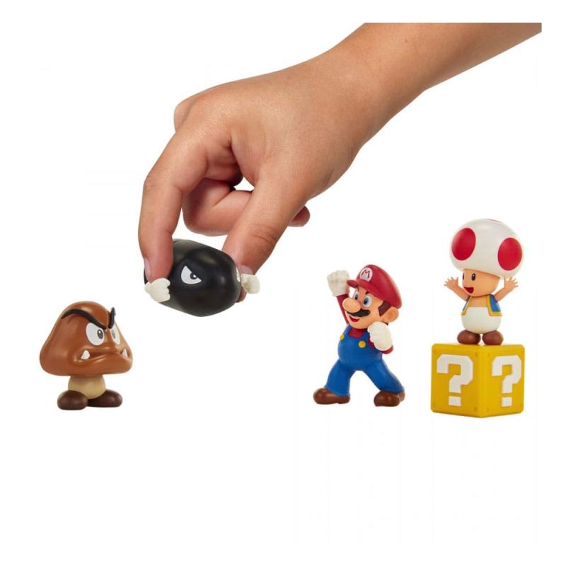 World of Nintendo Super Mario Diorama Set Assortment (6)