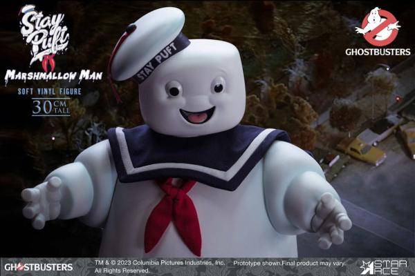 Ghostbusters: Stay Puft Marshmallow Man Deluxe 30 cm Soft Vinyl Statue - Star Ace Toys