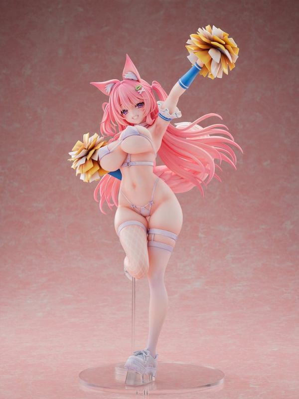 Original Character Statue 1/5 Kemomimi Cheer Girl illustration by Yatanuki Kei DX Version 35 cm 6