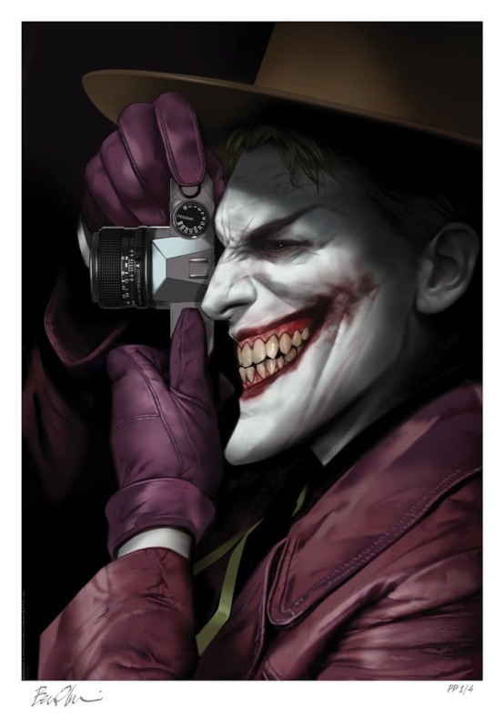 DC Comics Fine Art Print Batman: The Killing Joke Reprise 46 x 61 cm - unframed