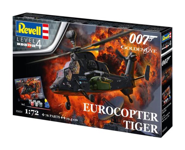 James Bond Model Kit Gift Set 1/72 Eurocopter Tiger (GoldenEye)