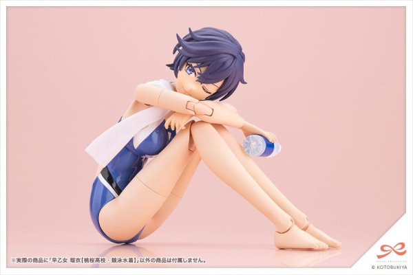 Sousaishojoteien Plastic Model 1/10 Rui Saotome Touou High School Competitive Swimsuit 16 cm 3