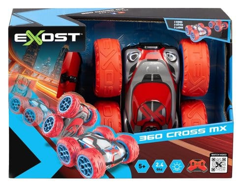 Silverlit Vehicle RC Car 360 Cross MX Red/Blue 1