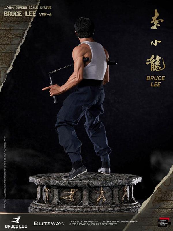 Bruce Lee 1/4 Hybrid Type Superb Statue - Blitzway 2