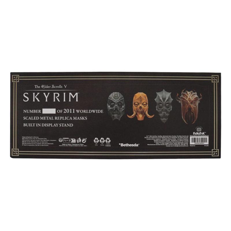 The Elder Scrolls V: Skyrim Replica Dragon Priest Masks Set