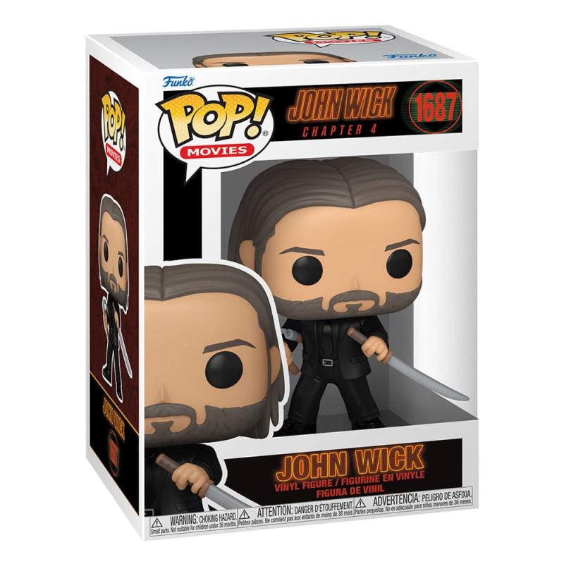 John Wick 4 POP! Movies Vinyl Figure John Wick 9 cm