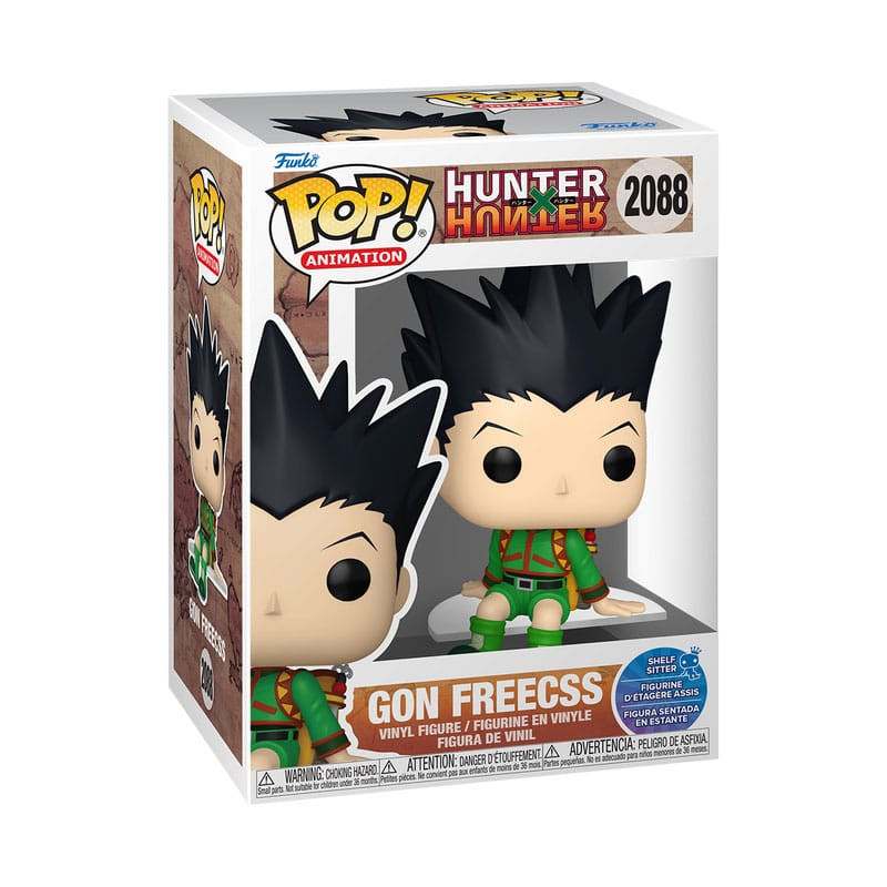 Hunter x Hunter POP! Animation Vinyl Figure Gon Freecss (Sit) 9 cm 1