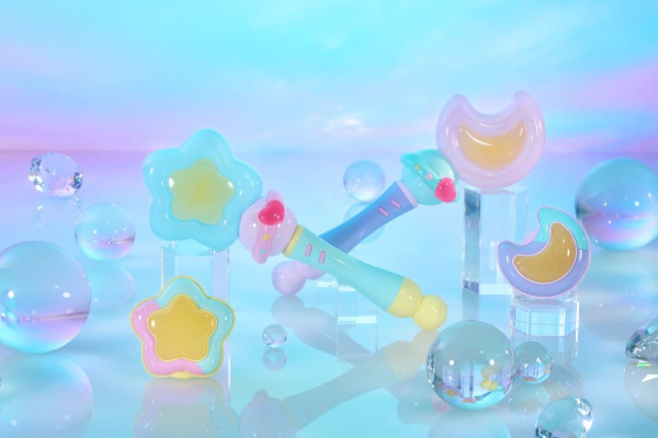 Magical Sisters Lulutto Lilly Proplica Replica Moontoneoneon & GlassHeart DreamPact Set 25 cm 11