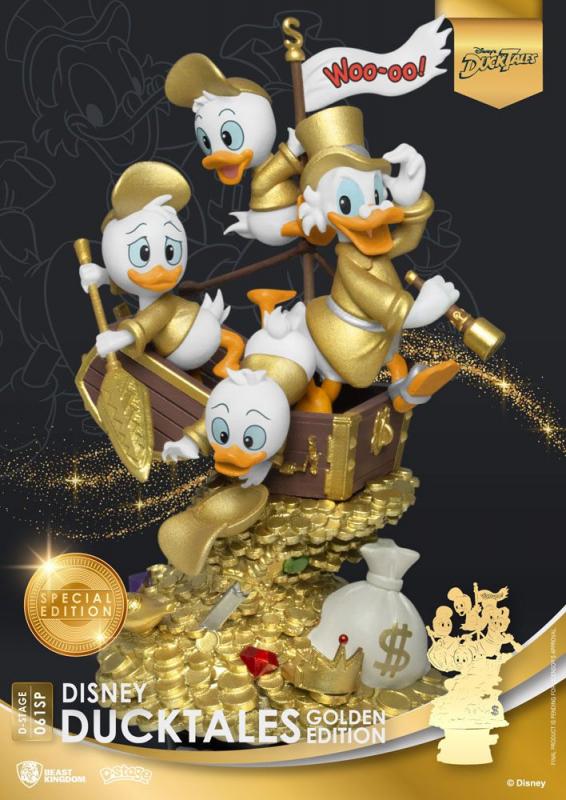 Disney: DuckTales 15 cm D-Stage Diorama Golden Edition - Beast Kingdom Toys