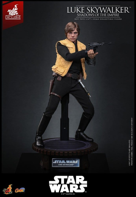 Star Wars Comic Masterpiece Action Figure 1/6 Luke Skywalker (Shadows Of The Empire) (Hot Toys Exclu 9