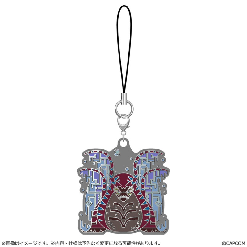 Monster Hunter Wilds Metal Keychain Monster icon Blind Box Assortment (10) 3