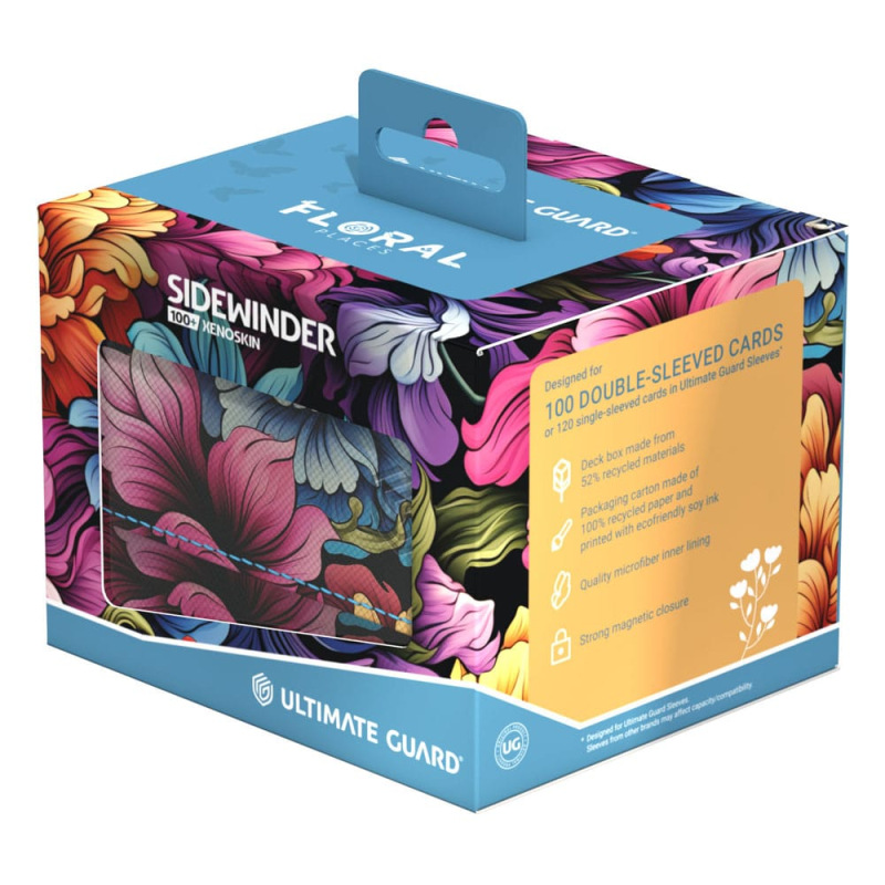 Ultimate Guard Sidewinder 100+ Xenoskin "Floral Places" - Springbloom Meadow 8