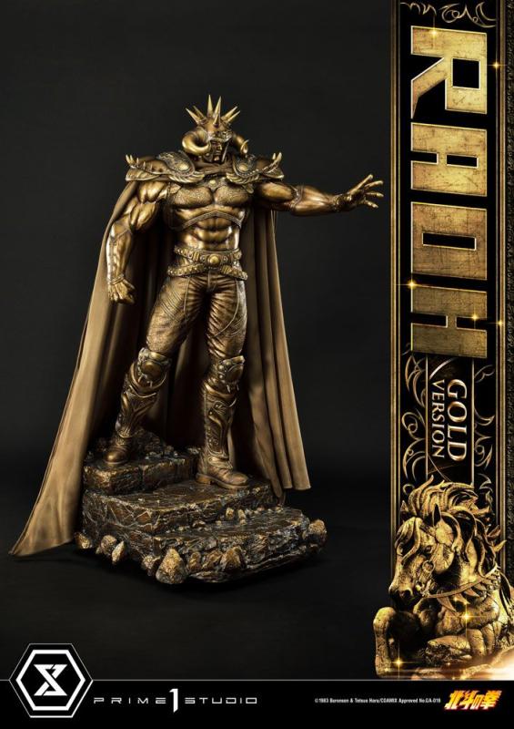 Fist of the North Star Statue 1/4 Raoh Gold Version 78 cm