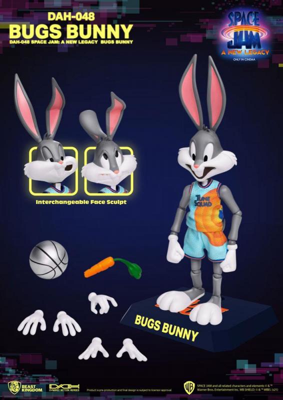 Space Jam A New Legacy: Bugs Bunny 1/9 8ction Action Figure - Beast Kingdom Toys