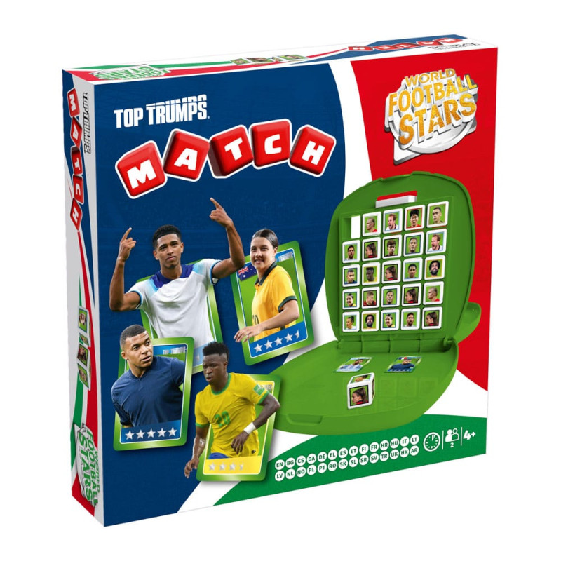 World football stars Top Trumps Match - The Crazy Cube Game Green Version 1