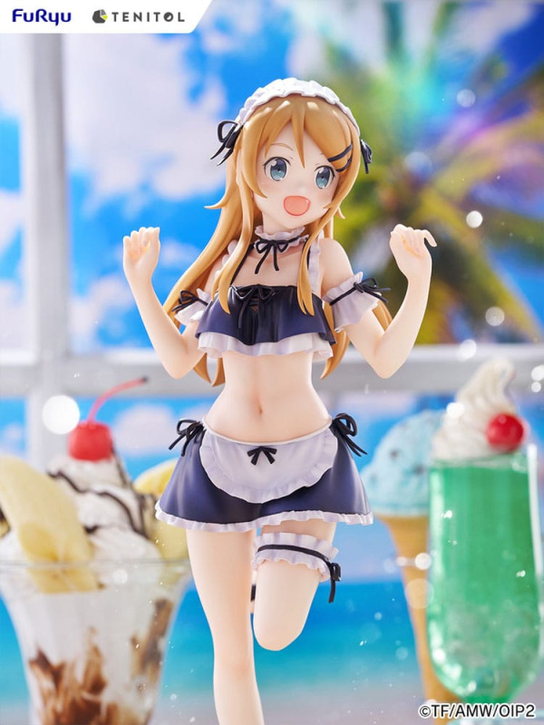 Ore no Imouto ga Konna ni Kawaii Wake ga Nai. Tenitol Tall PVC Statue Kousaka Kirino swimsuits maid 8