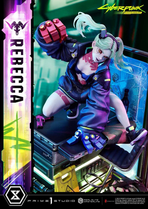 Cyberpunk: Edgerunners Real Elite Masterline Series Statue 1/4 Rebecca 54 cm 10