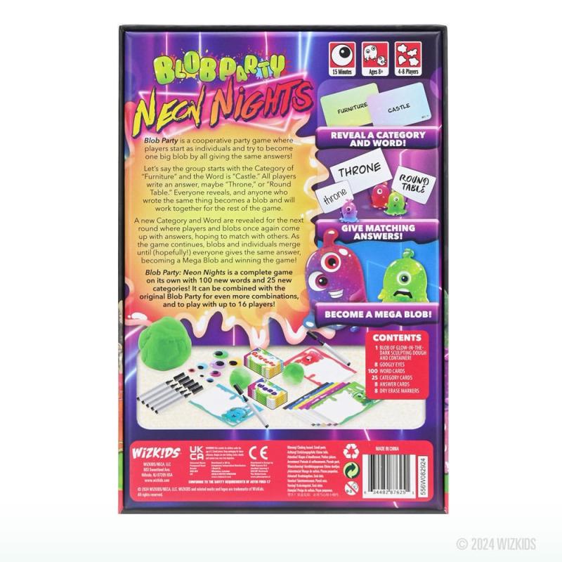 Blob Party Strategy Game Neon Nights *English Version* 6