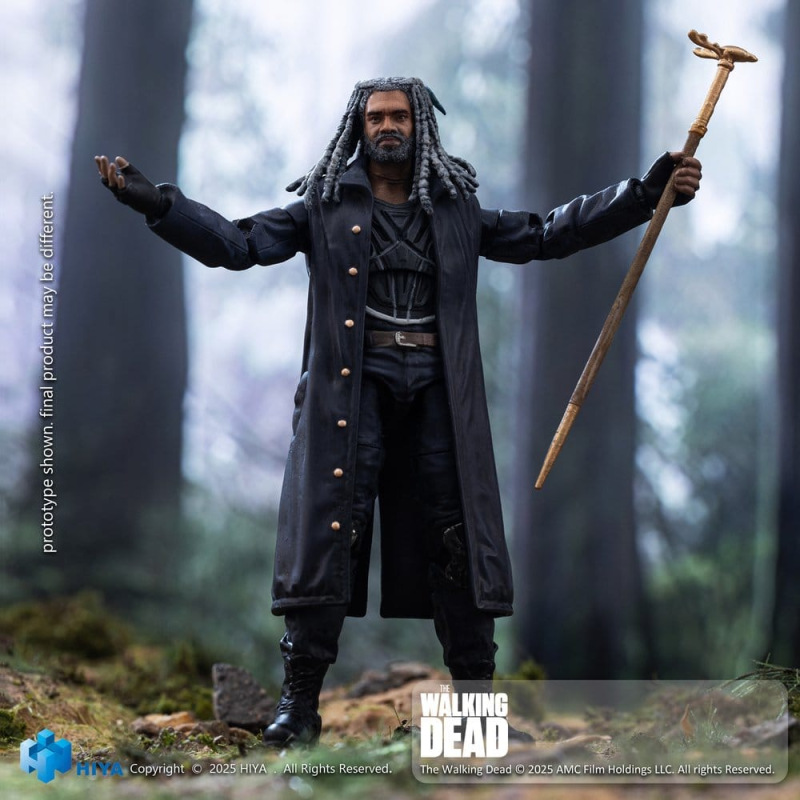 The Walking Dead Exquisite Mini Series Actionfigur 1/18 Ezekiel 11 cm 2