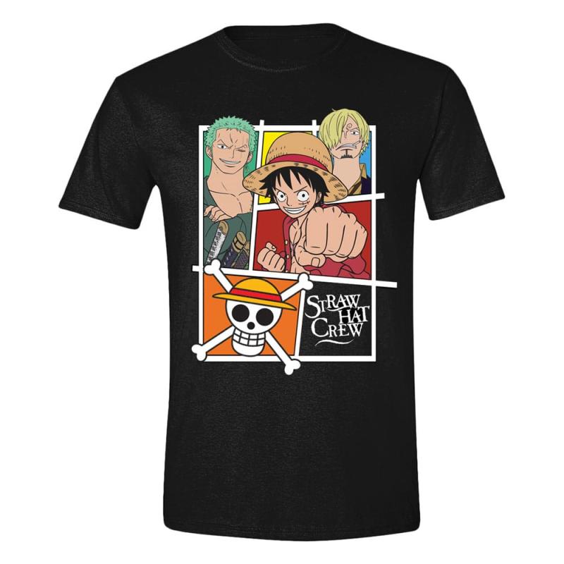 One Piece T-Shirt Straw Hat Crew Size XL