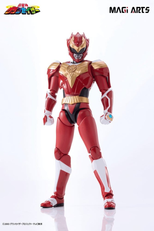 Chouseishin Gransazer Action Figure Sazer Tarious 15 cm 7