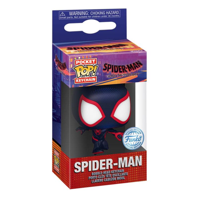 Spider-Man: Across the Spider-Verse POP! Vinyl Keychains 4 cm Spider-Man Display (12)