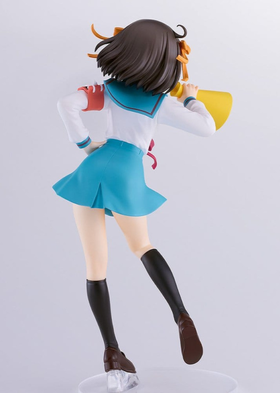 The Melancholy of Haruhi Suzumiya Pop Up Parade PVC Figure Haruhi Suzumiya L Size 22 cm 3