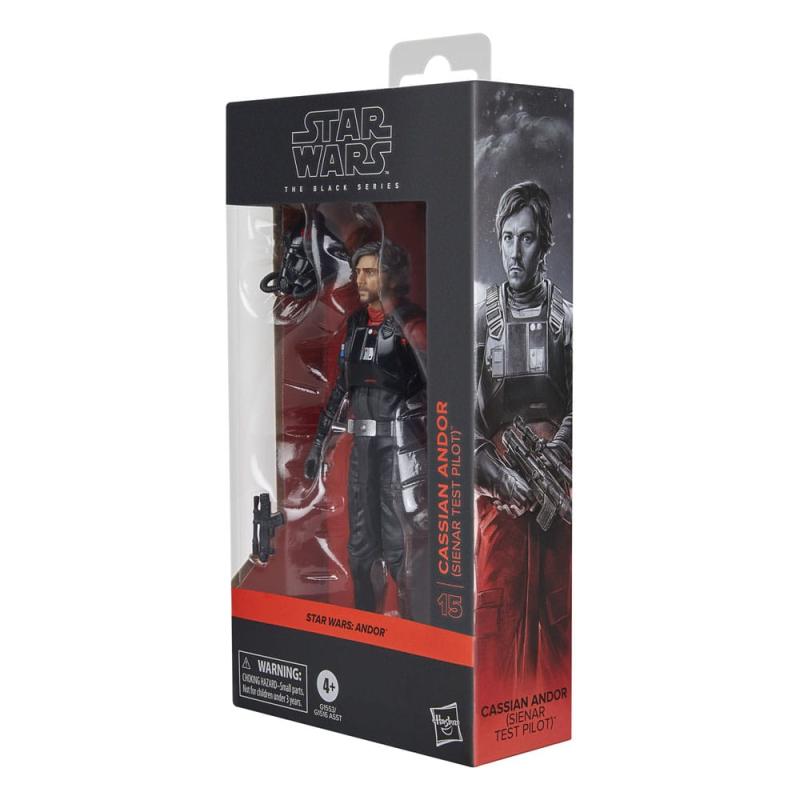 Star Wars: Andor Black Series Action Figure Cassian Andor (Sienar Test Pilot) 15 cm 3