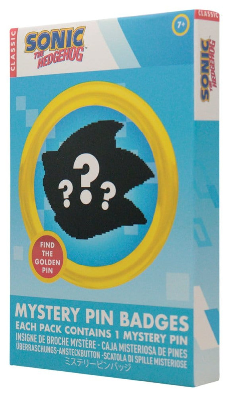 Sonic The Hedgehog Mystery Pin Badges Blind Box Display (12) 12