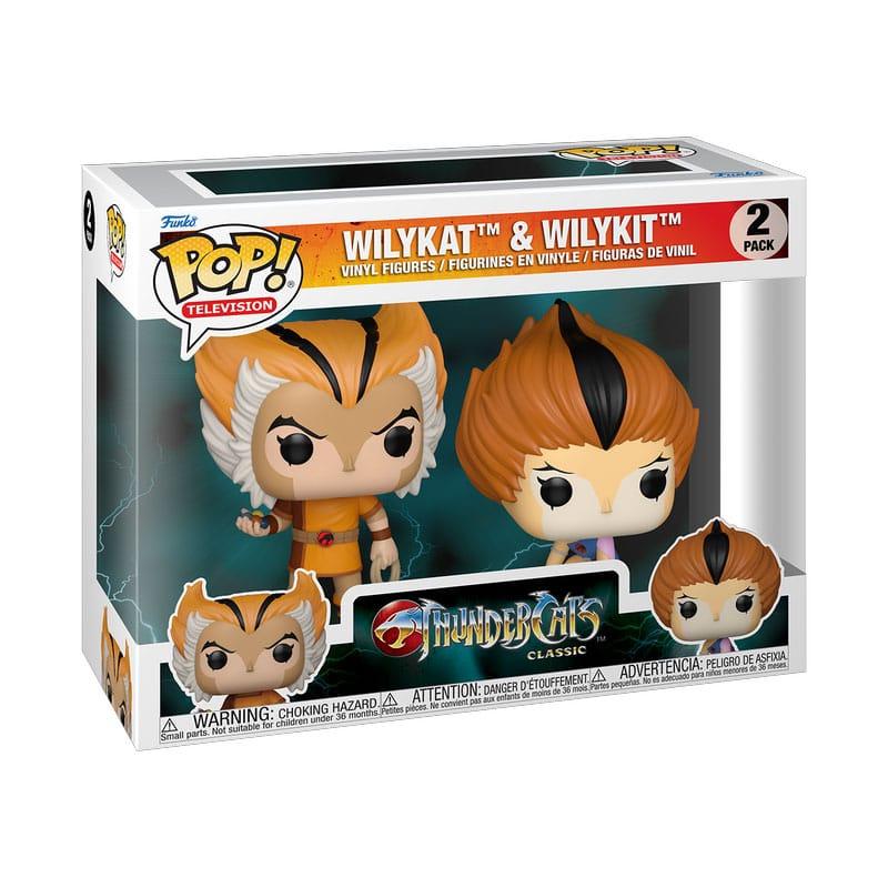 Thundercats POP! Vinyl Figures 2-Pack Wilykat & Wilykit 9 cm 1