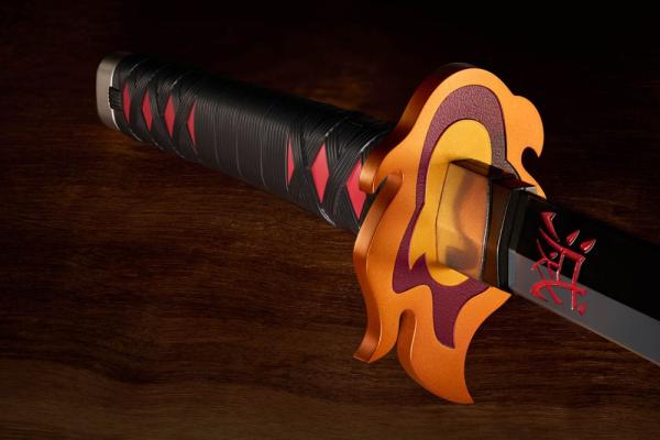 Demon Slayer: Kimetsu no Yaiba Proplica Replica 1/1 Nichirin Sword (Tanjiro Kamado) Kyojuro Rengoku´ 6