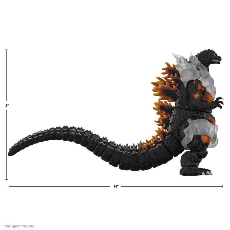 Toho Ultimates Action Figure Burning Godzilla 1995 20 cm 2