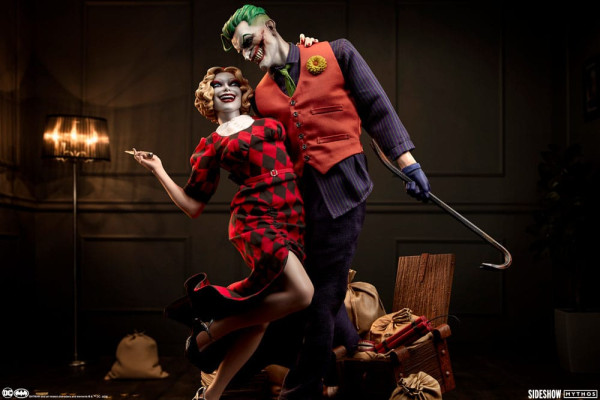 DC Comics Mythos Statue 1/5 The Joker and Harley Quinn: Lawless Love 41 cm 2