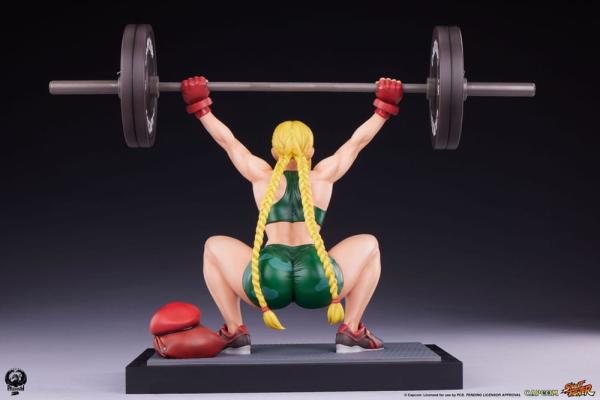 Street Fighter Premier Series Statue 1/4 Cammy: Powerlifting 41 cm