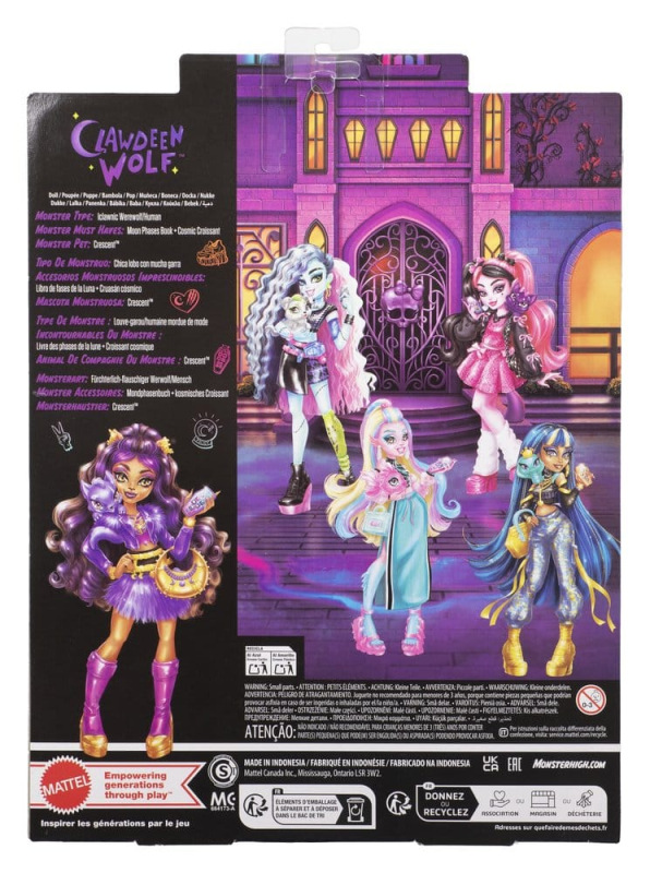 Monster High Doll Clawdeen Wolf 1
