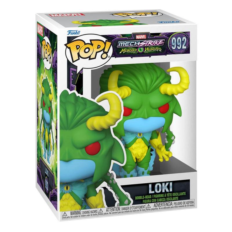 Marvel: Loki 9 cm Monster Hunters POP! Vinyl Figure - Funko