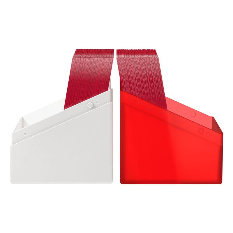 Ultimate Guard Boulder Deck Case 100+ SYNERGY Red/White